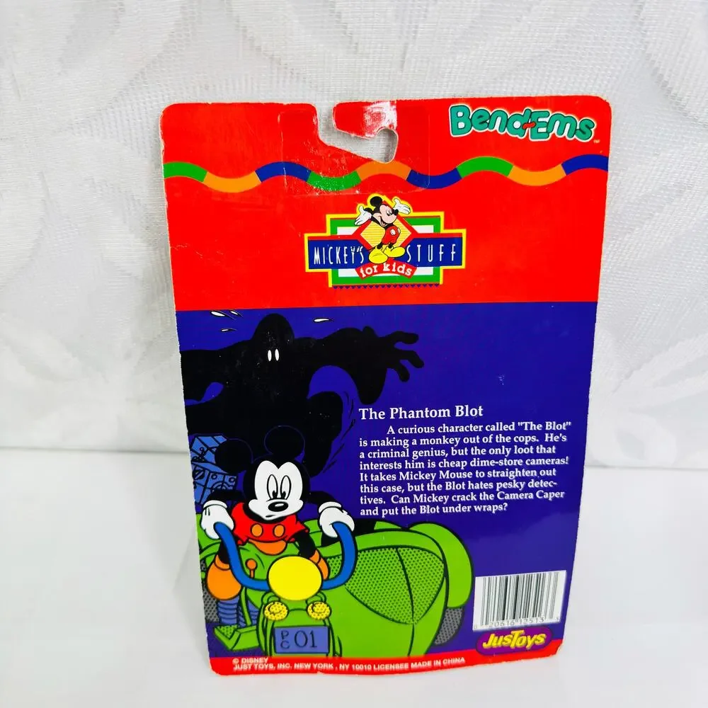 Disney Bend-Ems‎ The Phantom Blot Police Chief from JusToys B